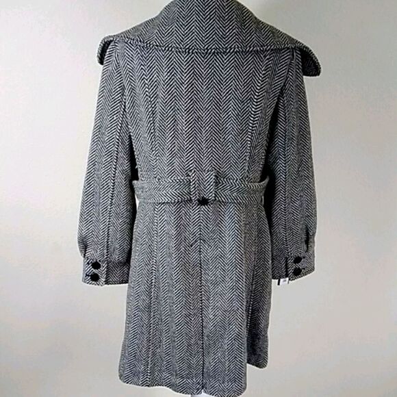 Coat Guess New White, Black - Picture 5 of 16